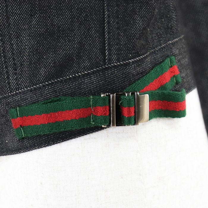 極美品】GUCCI グッチ デニムジャケット サイズ 40 レディース Gジャン