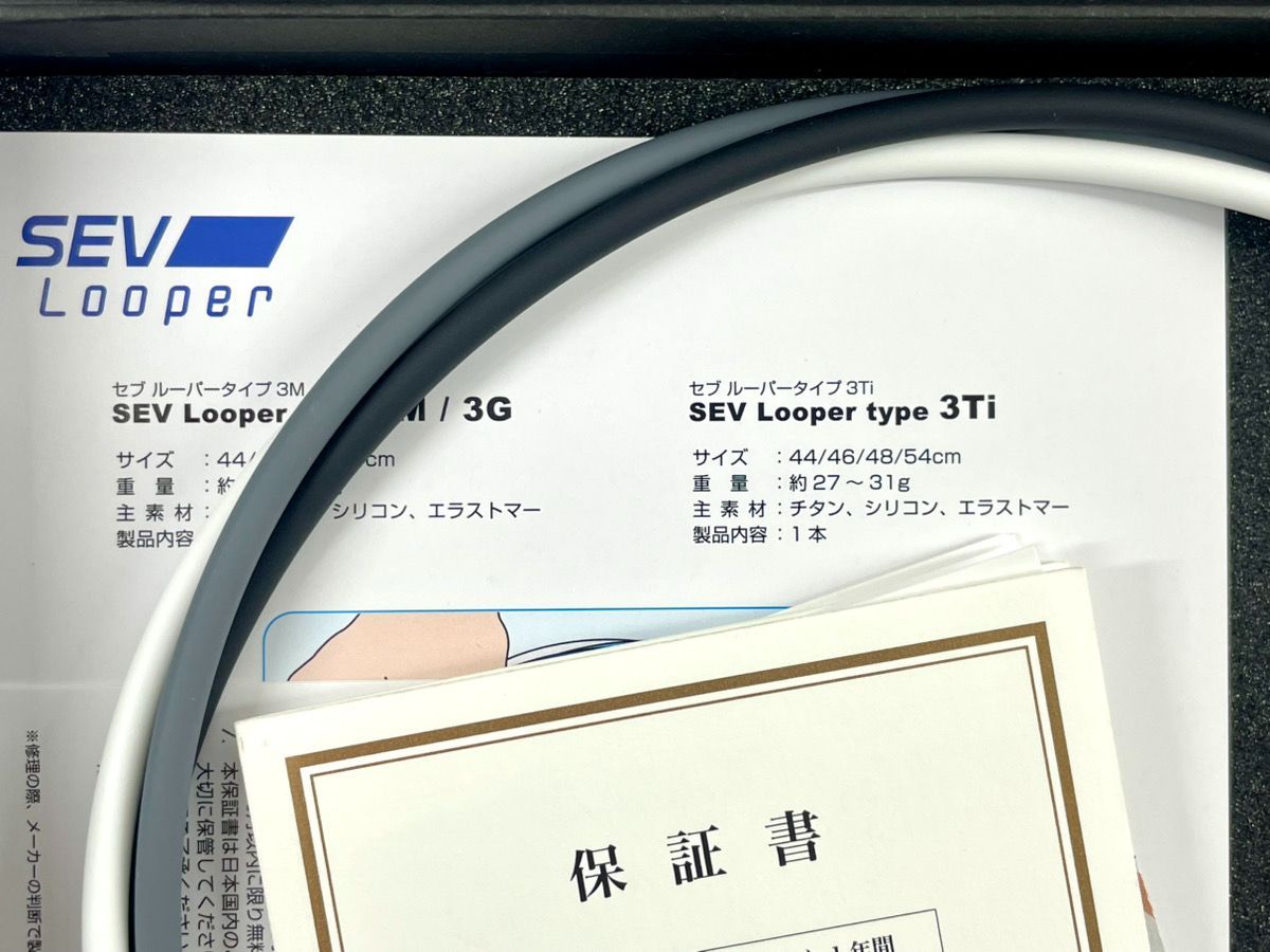 □□【未使用】SEV Looper type セブ ルーパー タイプ 3Ti チタン 