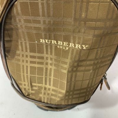 Burberry Golf バーバリーゴルフ キャディバッグ ９型 稀少品 送料無料 希少 完売 ハイグレード バーバリーゴルフ キャディバッグ