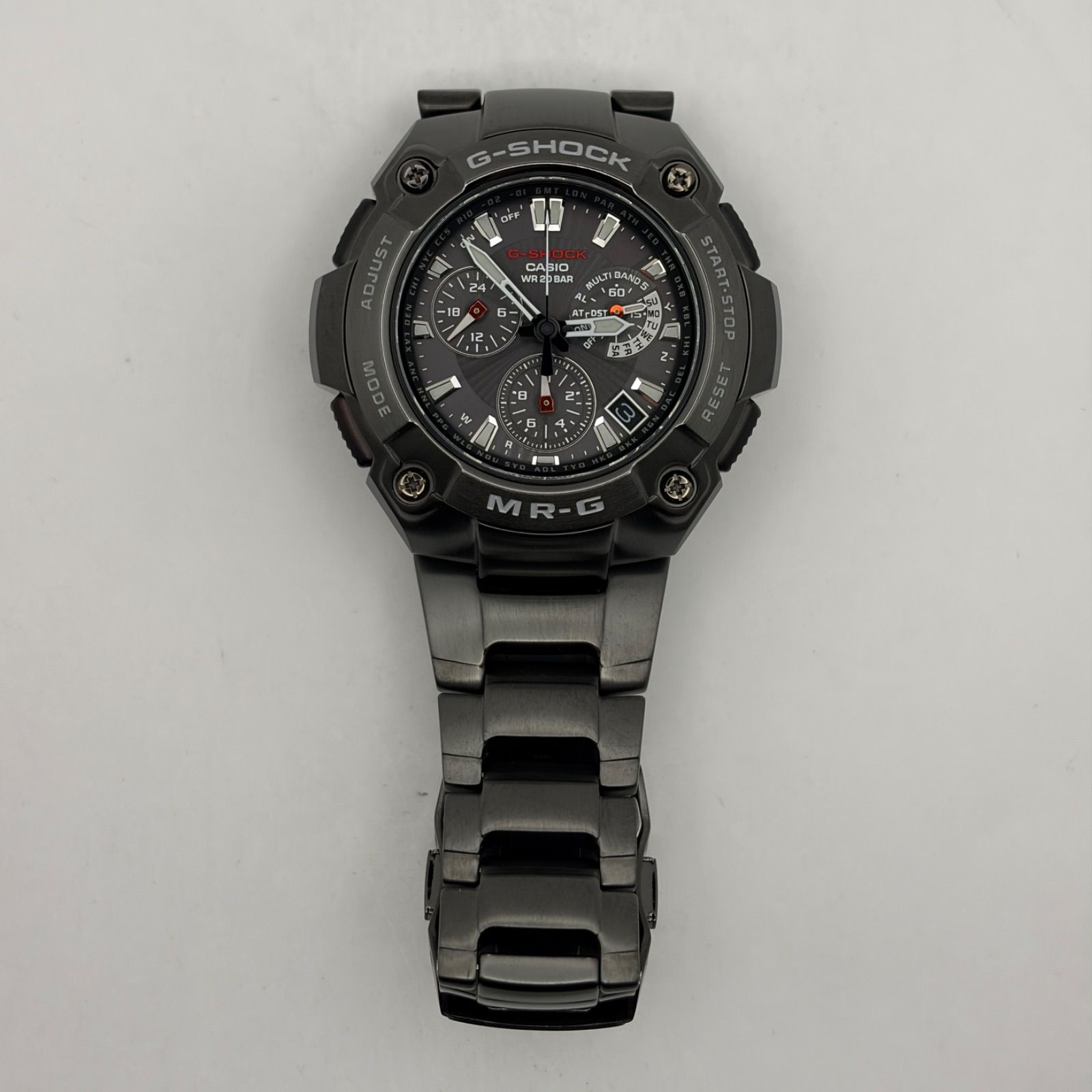 T832）超希少！【幻の赤文字】極美品 正常稼動 CASIO カシオ 電波 