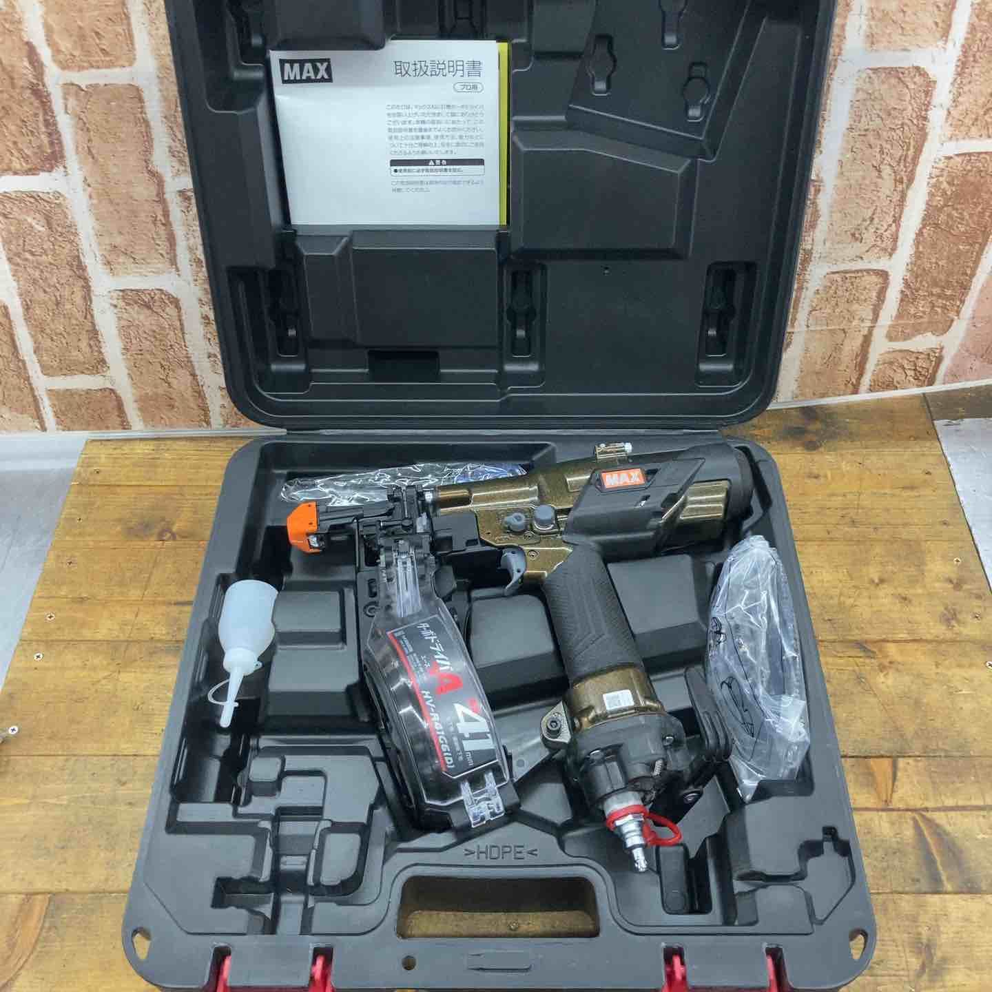 【中古】★マックス(MAX) ねじ打ち機 HV-R41G6(D)_アンバーオリーブ【所沢店】