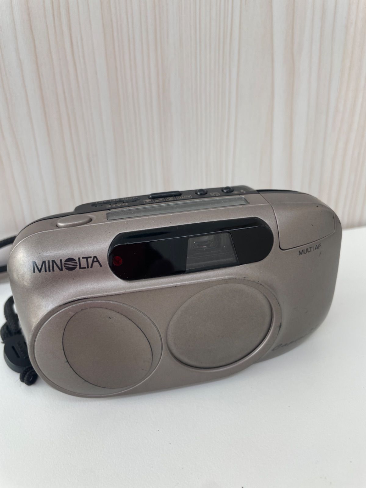 D【ジャンク品】MINOLTA ミノルタ Capios 25 コンパクトフィルムカメラ