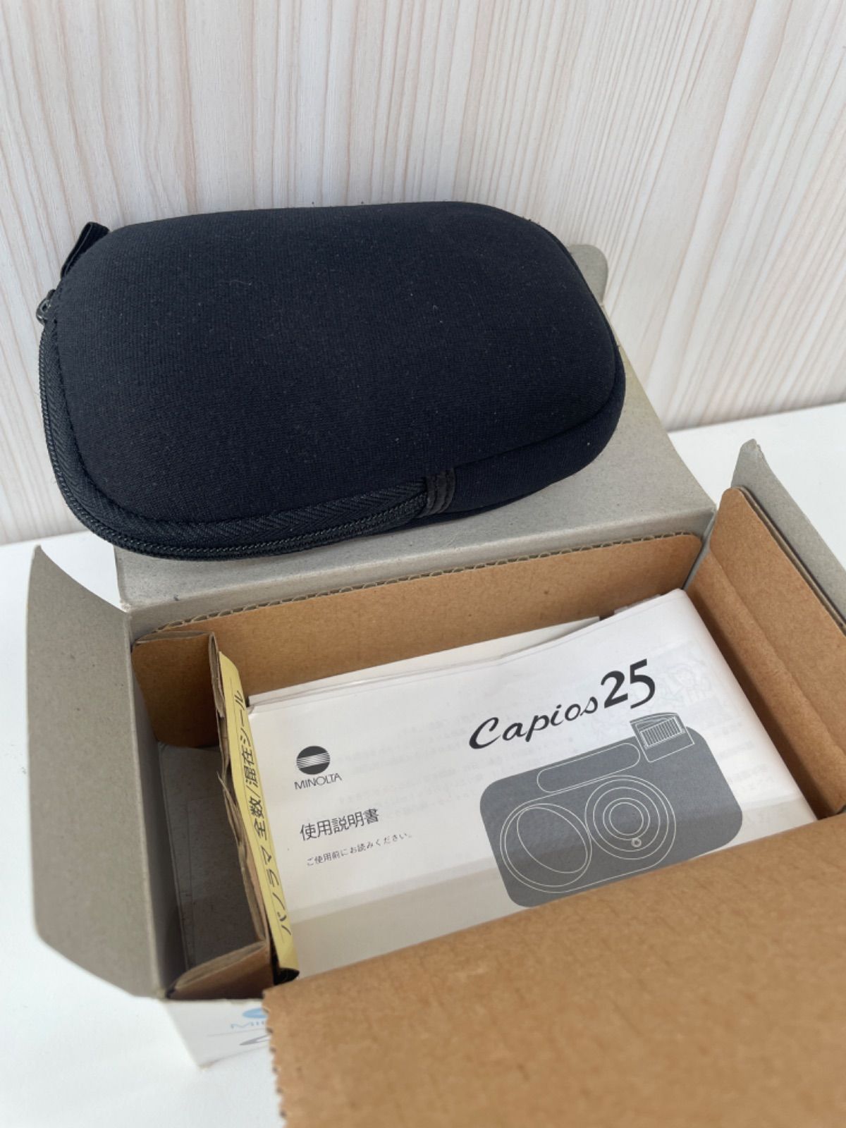 D【ジャンク品】MINOLTA ミノルタ Capios 25 コンパクトフィルムカメラ