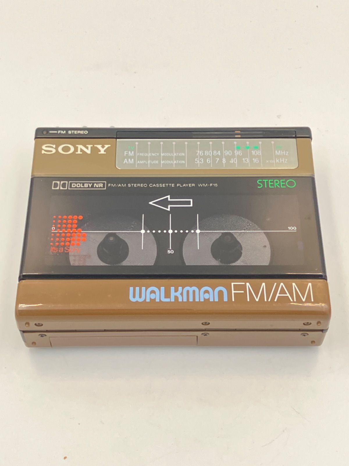 ∩ SONY ソニー WALKMAN ウォークマン WM-F15 ステレオカセット