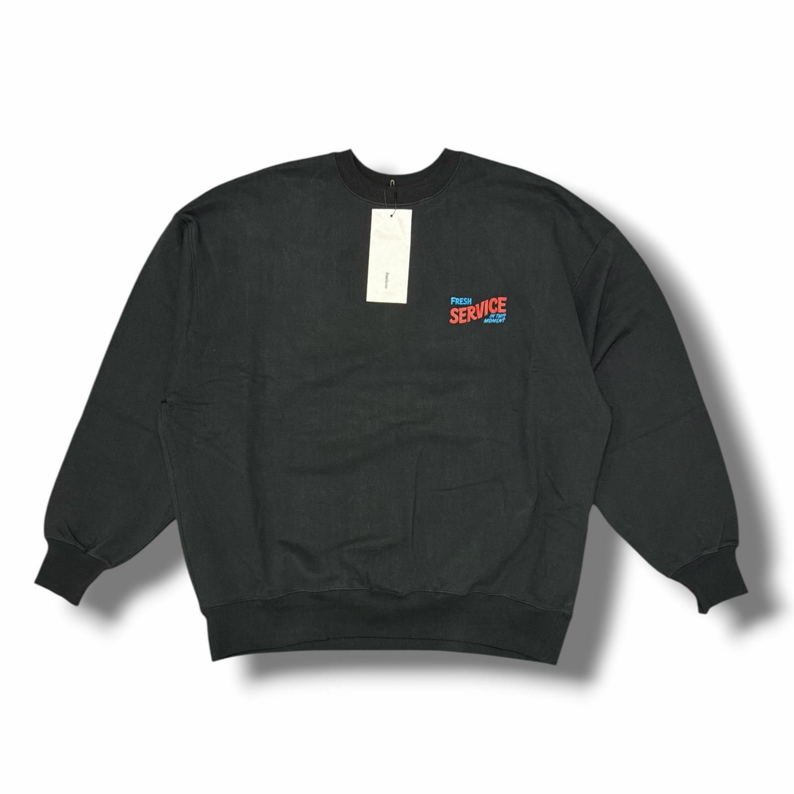 参考上代17600円 未使用 FreshService 24SS CORPORATE PRINTED CREW 
