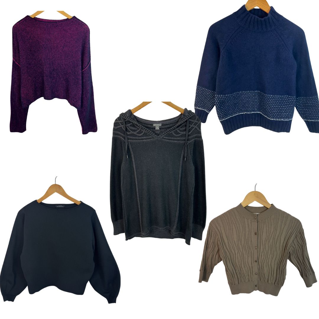 UNITED ARROWS ユナイテッドアローズ FRAY I.D フレイアイディーなど 古着アソート 5着セット モード ユーティリティ クルーネックニット パーカー レディース 古着 シティーボーイ シンプル