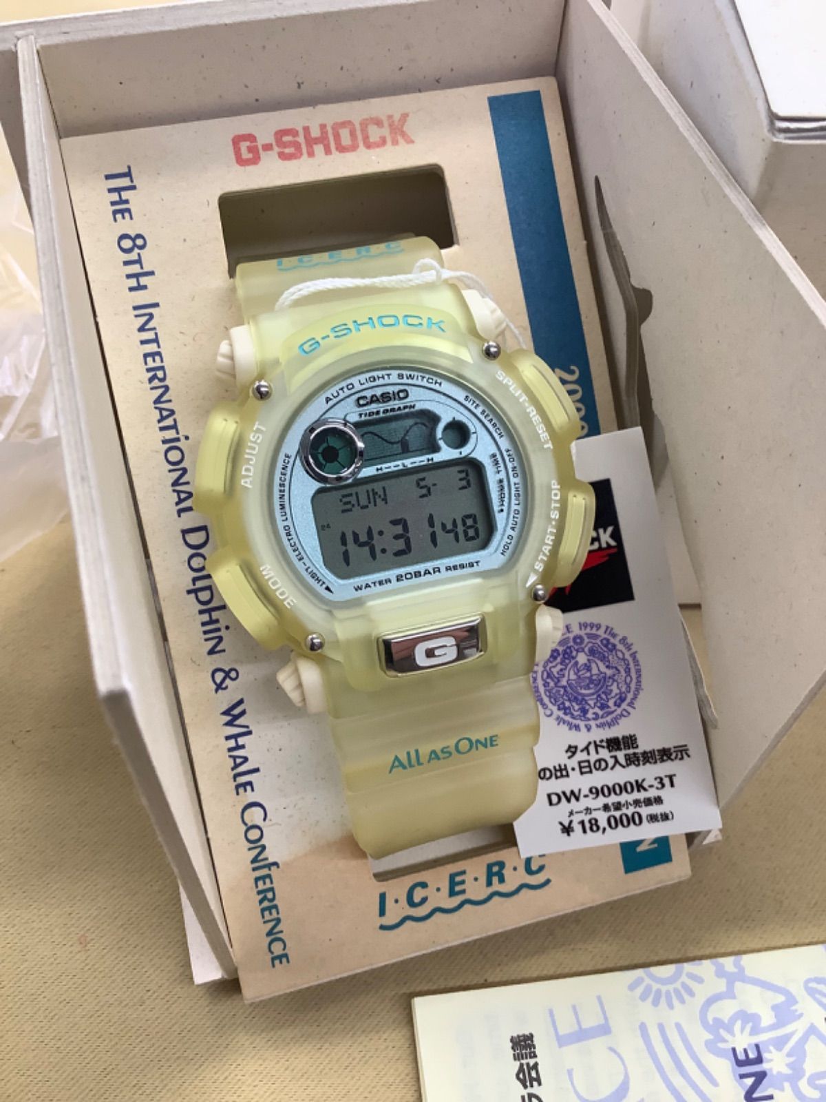 買ってみた G-SHOCK DW-9000K-9T 99年イルクジ 【公式通販】