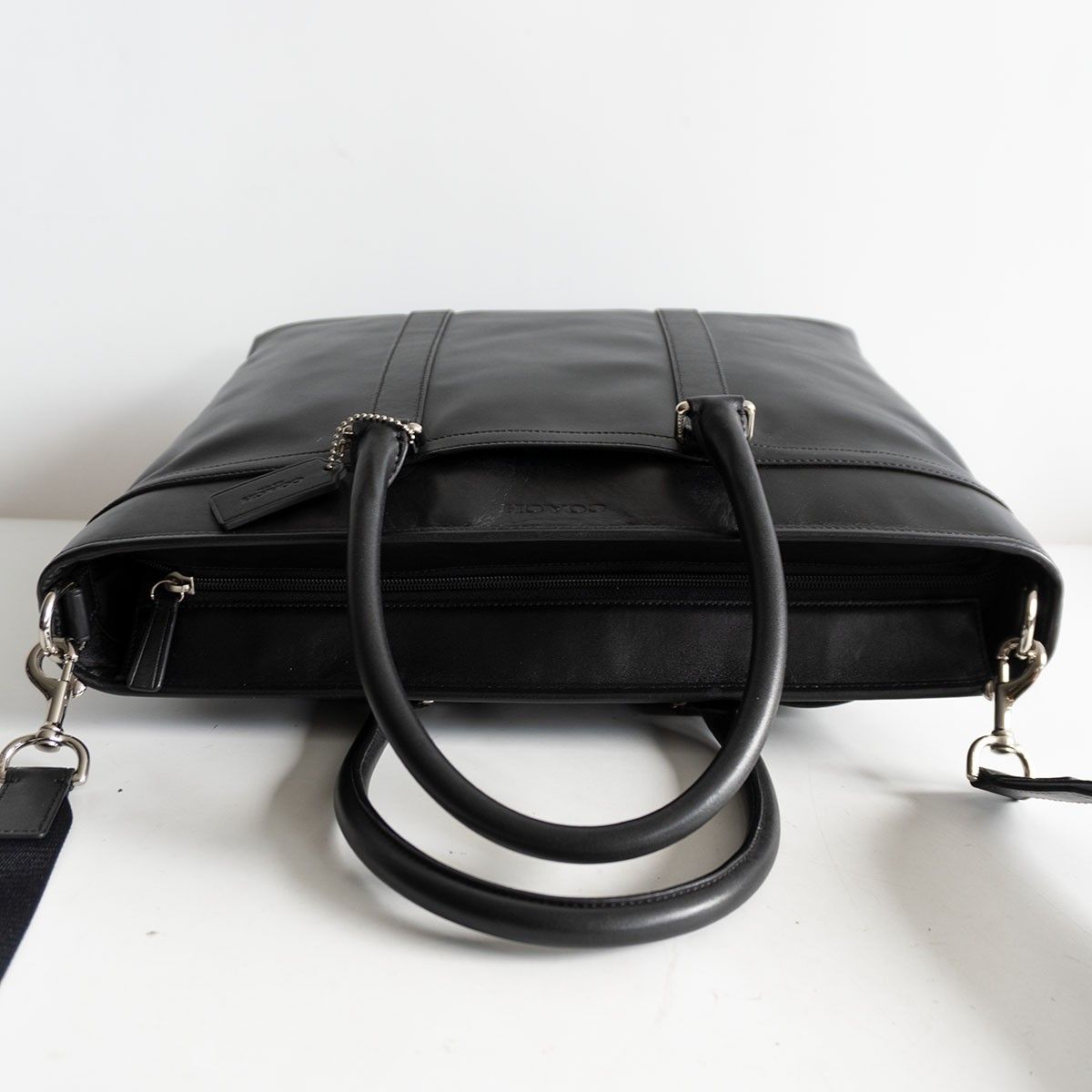 美品】COACH【2WAY レキシントン レザー トートバッグ】 ブラック