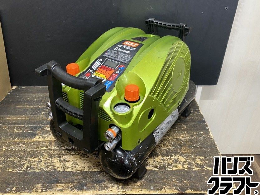 ●【送料無料】【中古品】MAX マックス AK-HH1270E2 エア・コンプレッサ 高圧専用 タンク容量:11L 単相100V 【沖縄・離島・北海道除く】