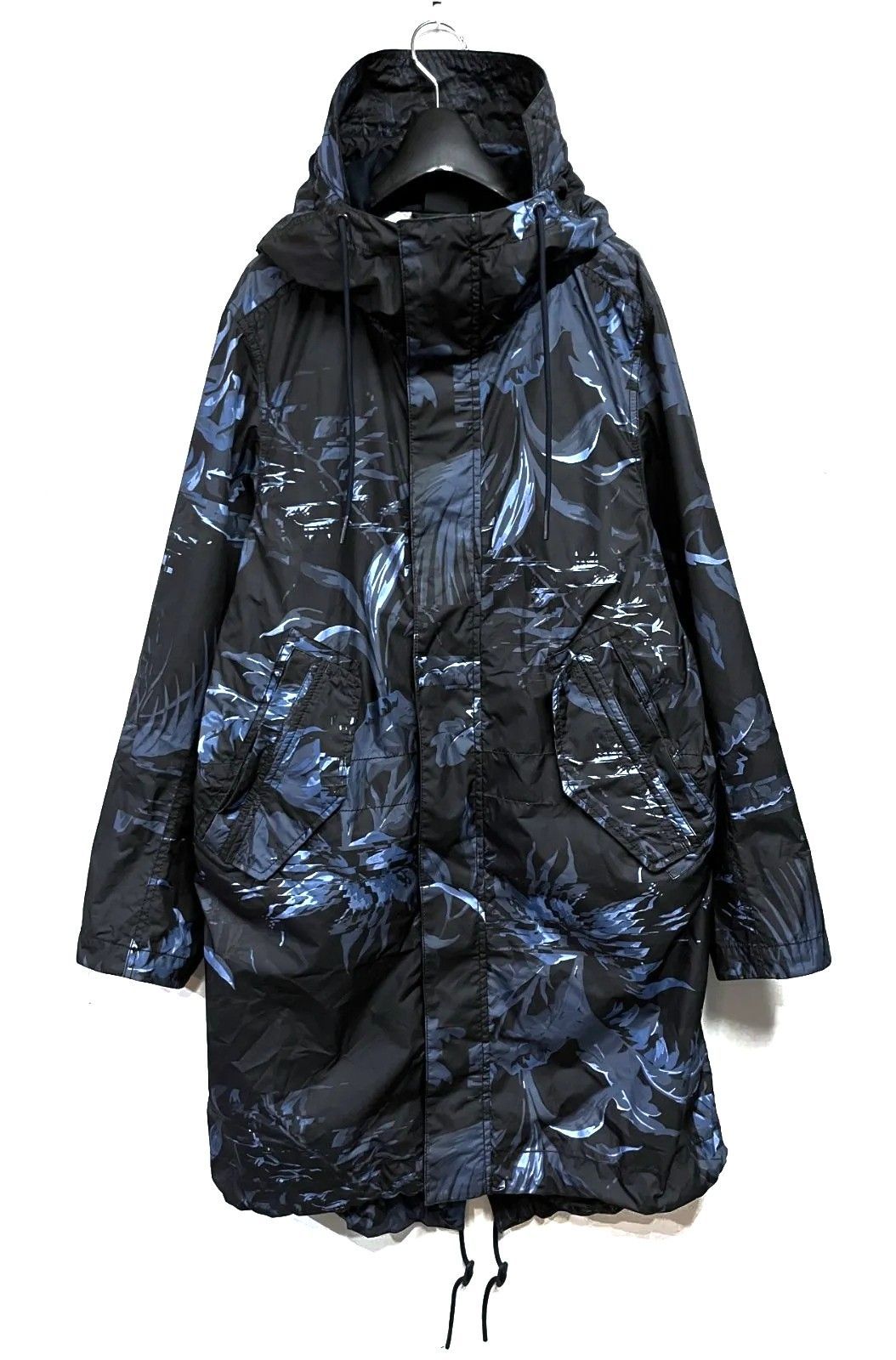 【ナイキ/NIKE】NSW PARKA ベンチコートナイロン　ボタニカル　総柄 NSW NIKE ｜ナイキ PRINTED MEN'S HOODED PARKA ボタニカル柄 ナイロン