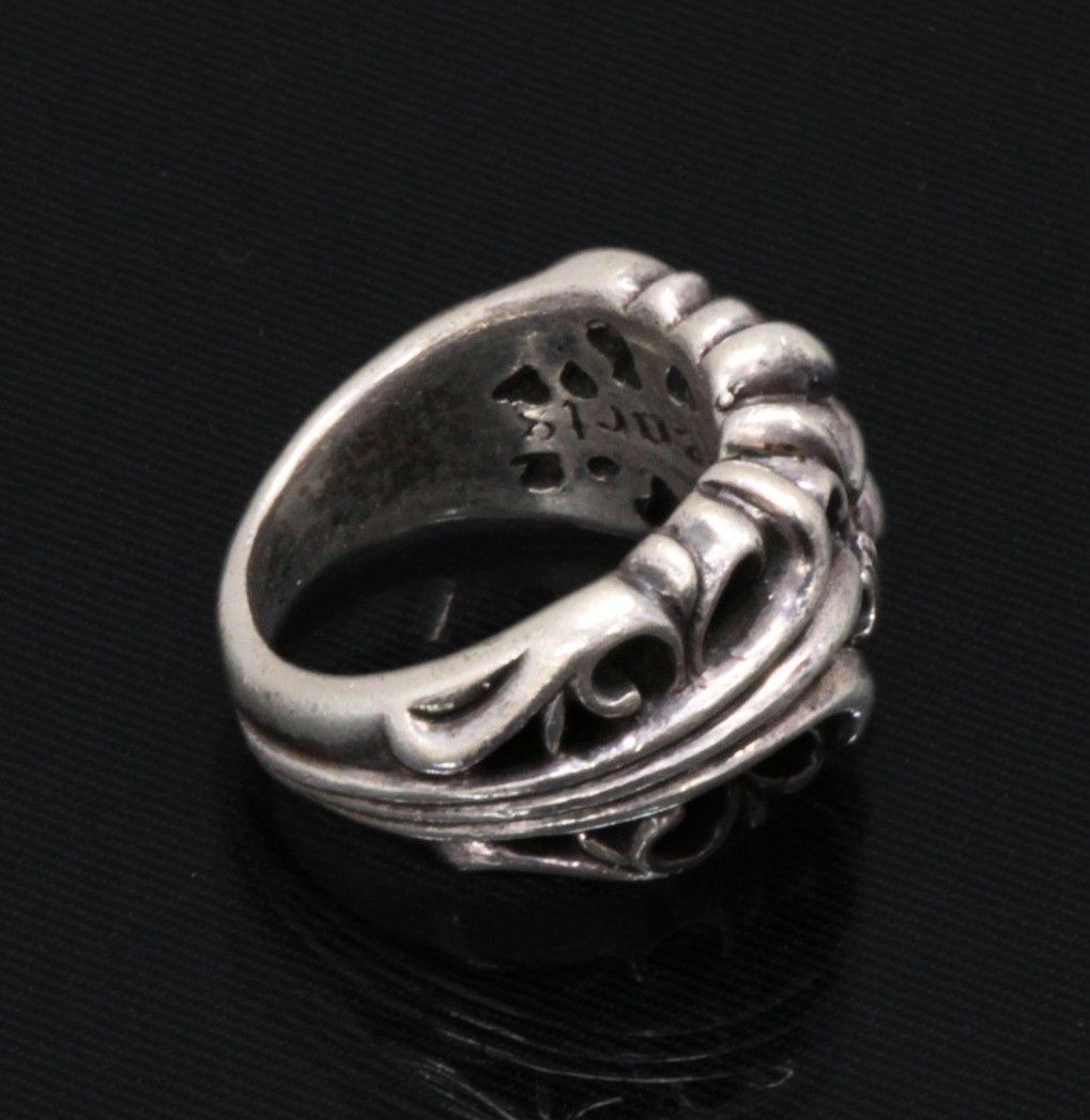 CHROME HEARTS 新宿店 クロムハーツ K&T リング 指輪 メンズ シルバー