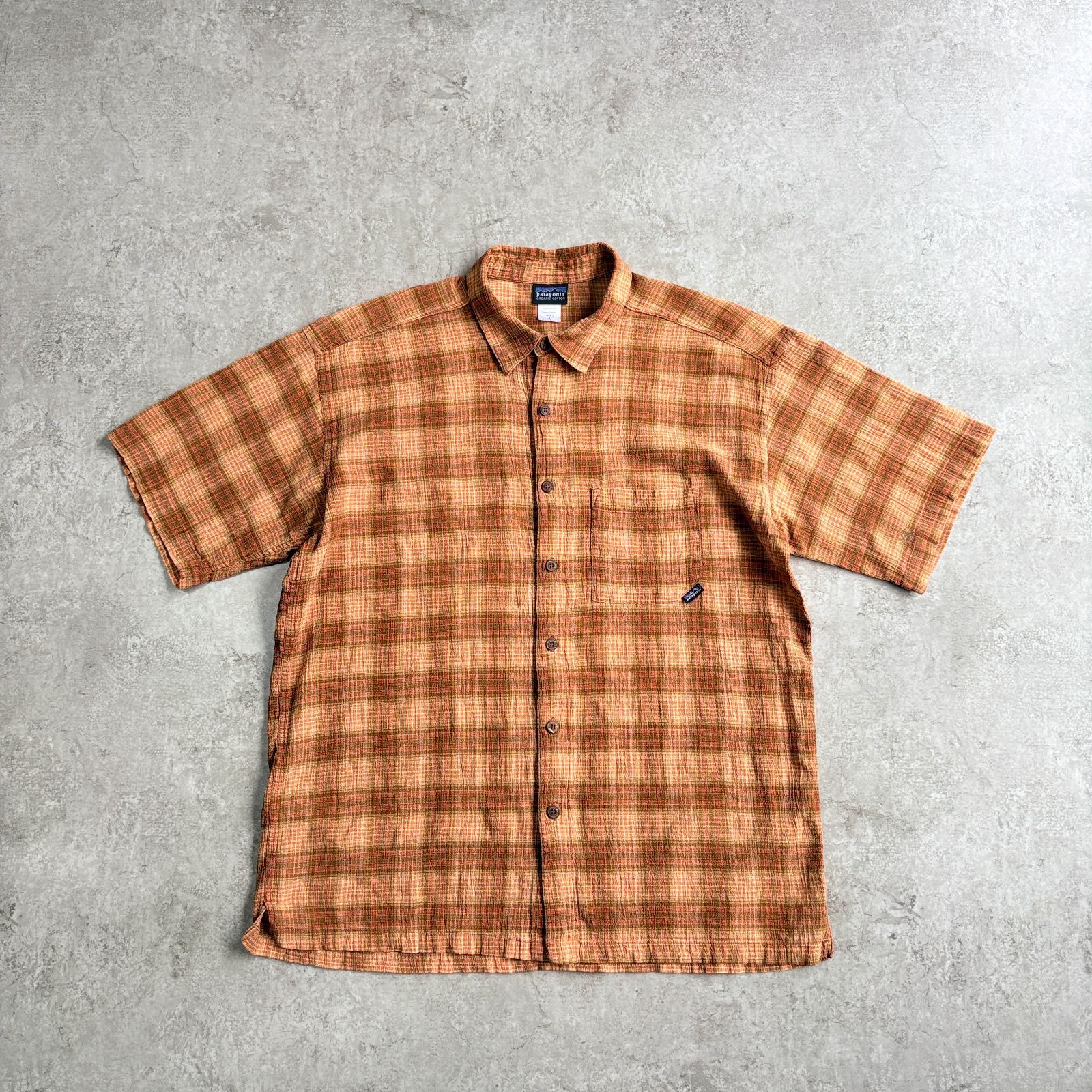 patagonia AC Yarn Dye Shirt 2007年 00s 2007年製 patagonia A/C Yarn Dye Shirt Short sleeve shirt