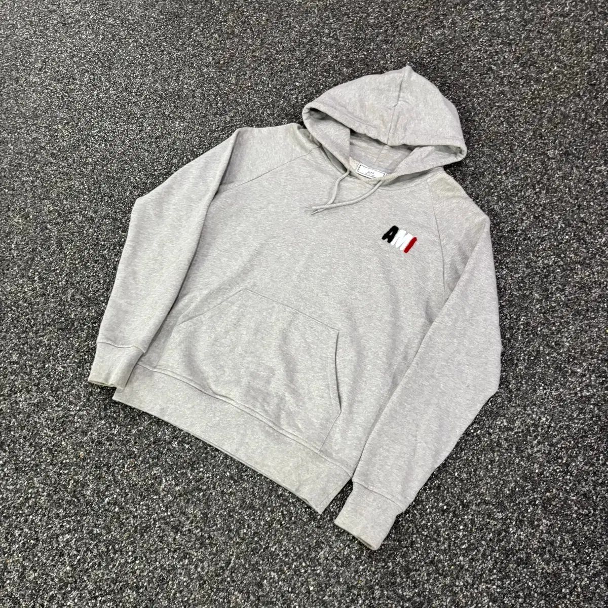 アミ フランス ロゴ スウェット フーディーTシャツ