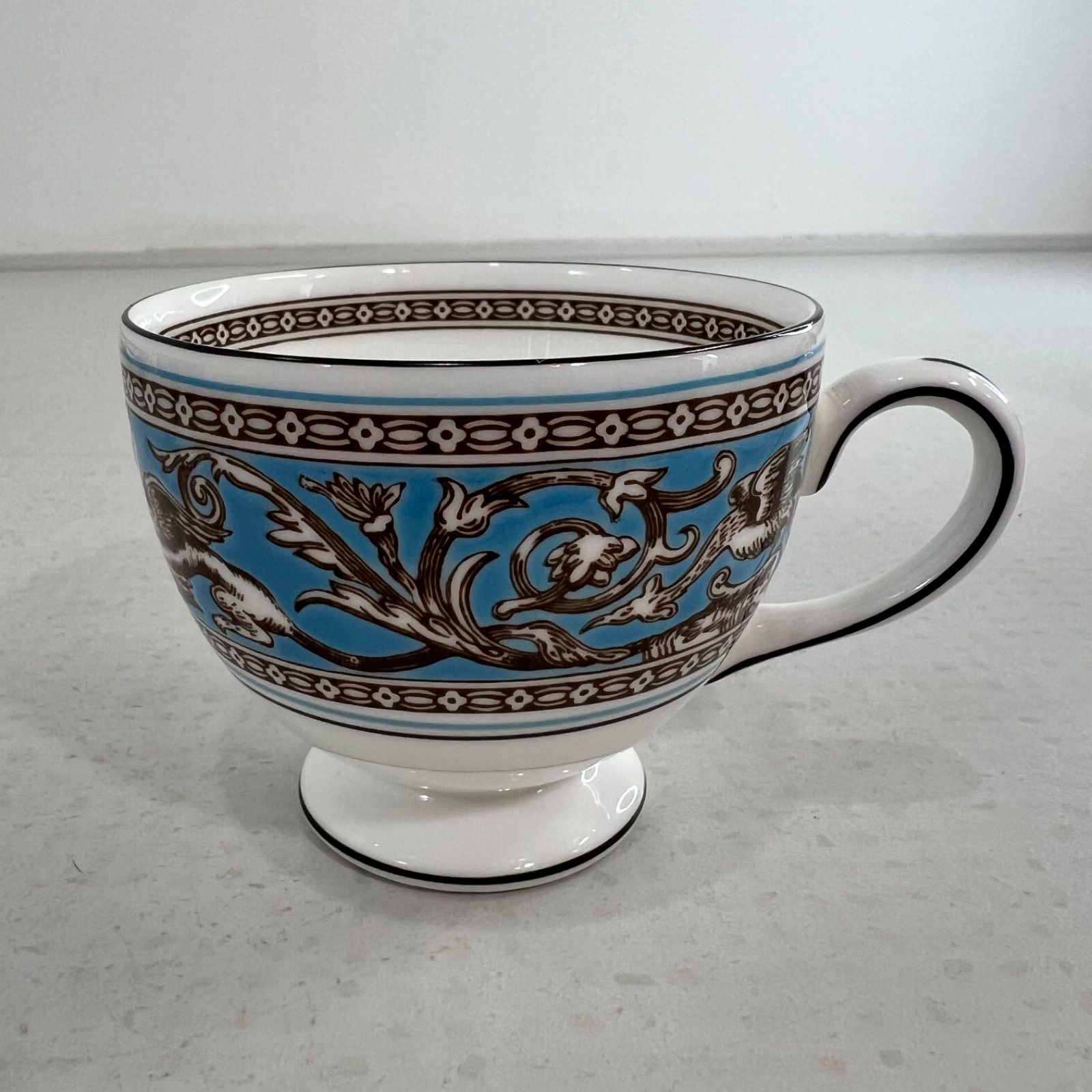 廃盤希少】ウェッジウッド WEDGWOOD フロレンティーン ターコイズ