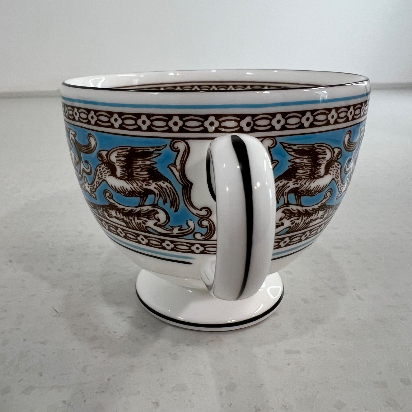 廃盤希少】ウェッジウッド WEDGWOOD フロレンティーン ターコイズ