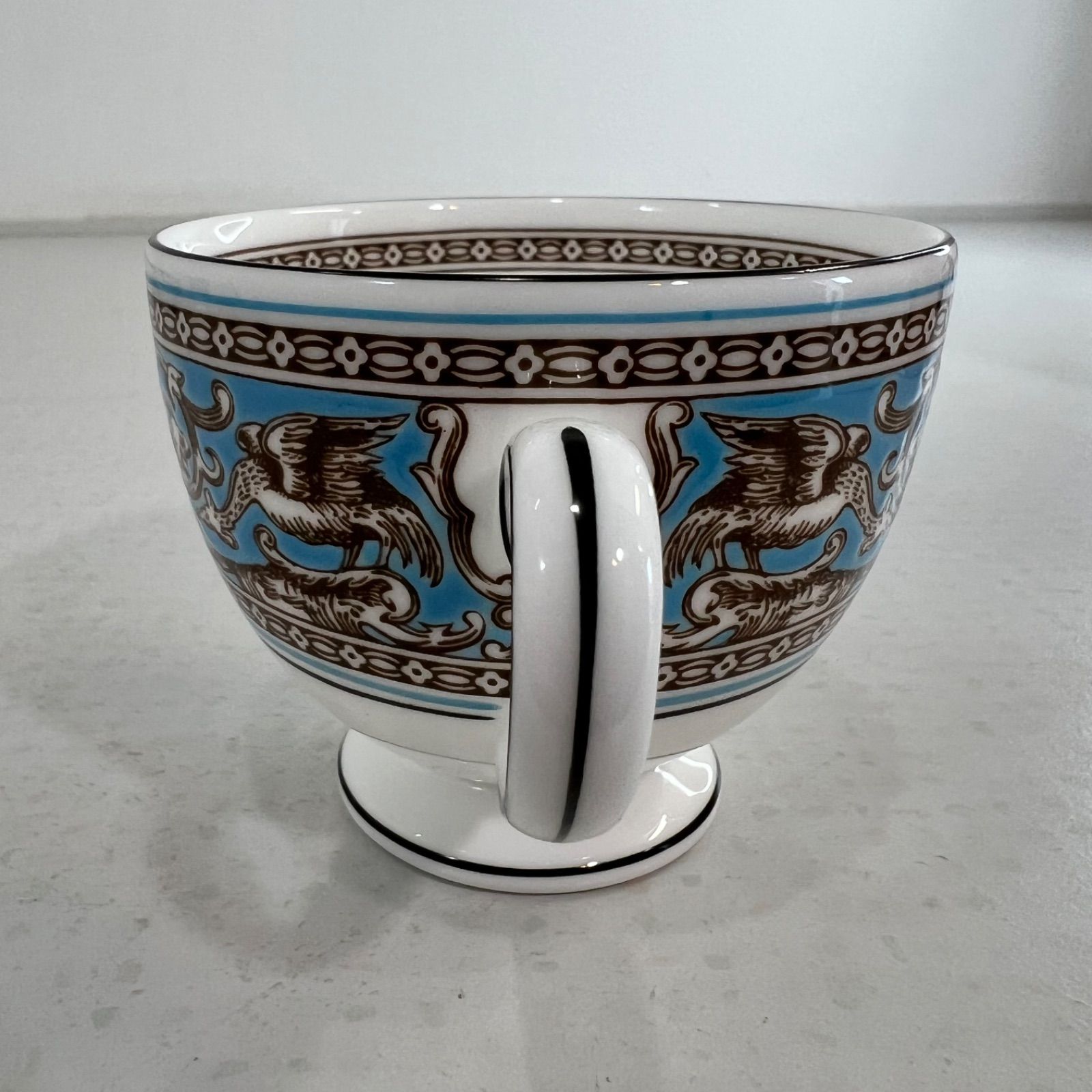 廃盤希少】ウェッジウッド WEDGWOOD フロレンティーン ターコイズ