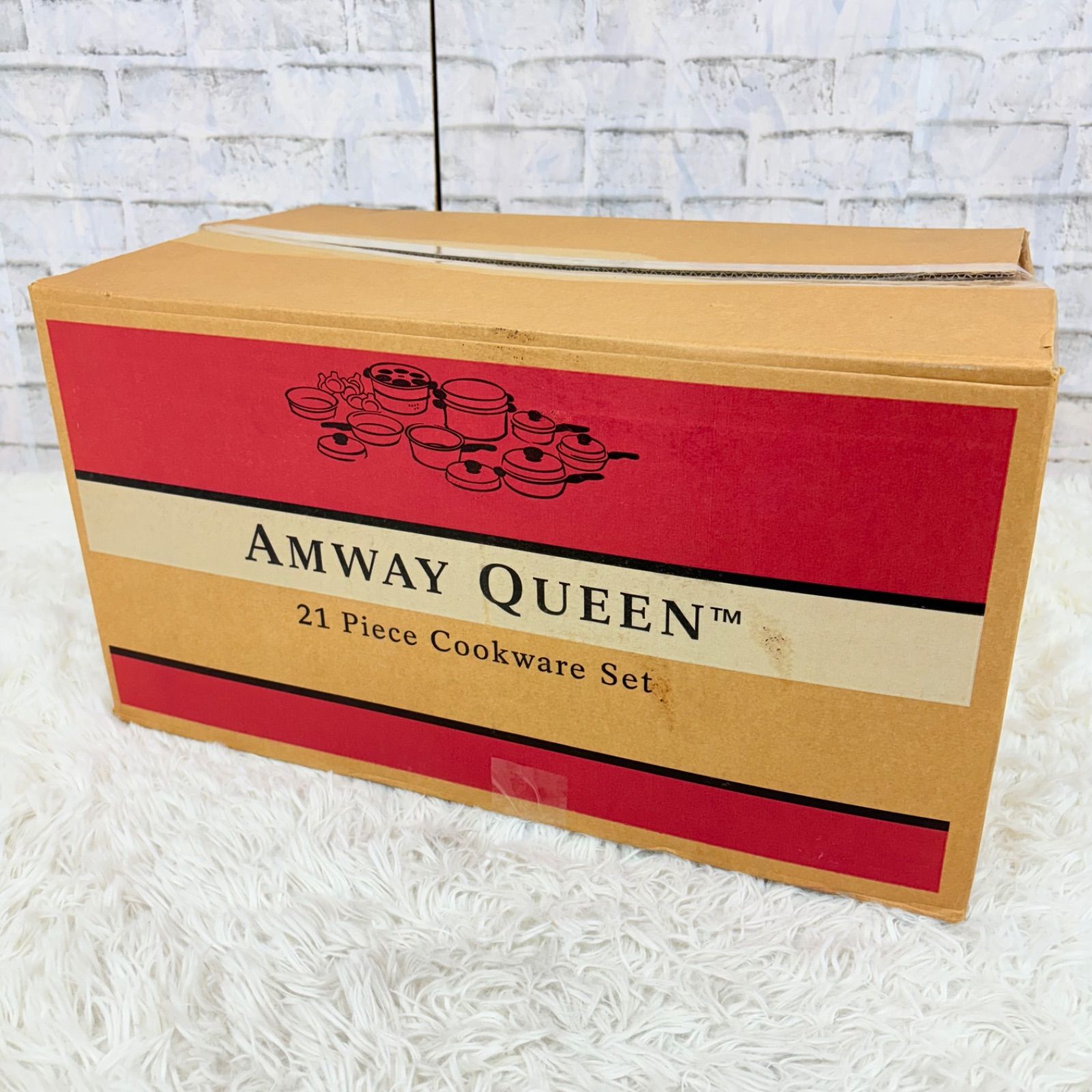 アムウェイ 21ピース 鍋 AMWAY QUEEN 21 Piece Cookware Set 未使用