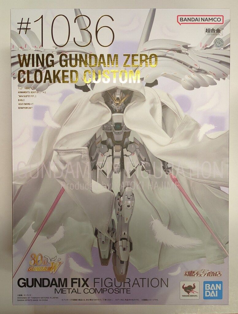 BANDAI SPIRITS GUNDAM FIX FIGURATION METAL COMPOSITE 新機動戦記ガンダムW Endless Waltz ウイングガンダムゼロ クロークドカスタム