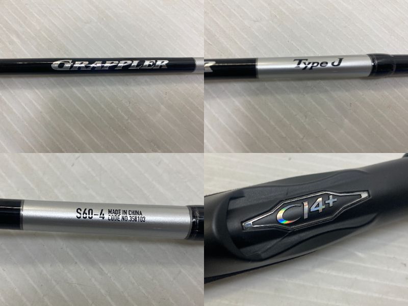品】シマノ グラップラー タイプJ S60-4 ジギングロッド スピニング 