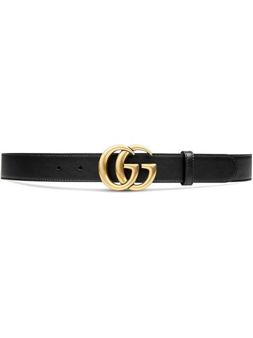 GUCCI GGマーモント レザーベルト 送料無料