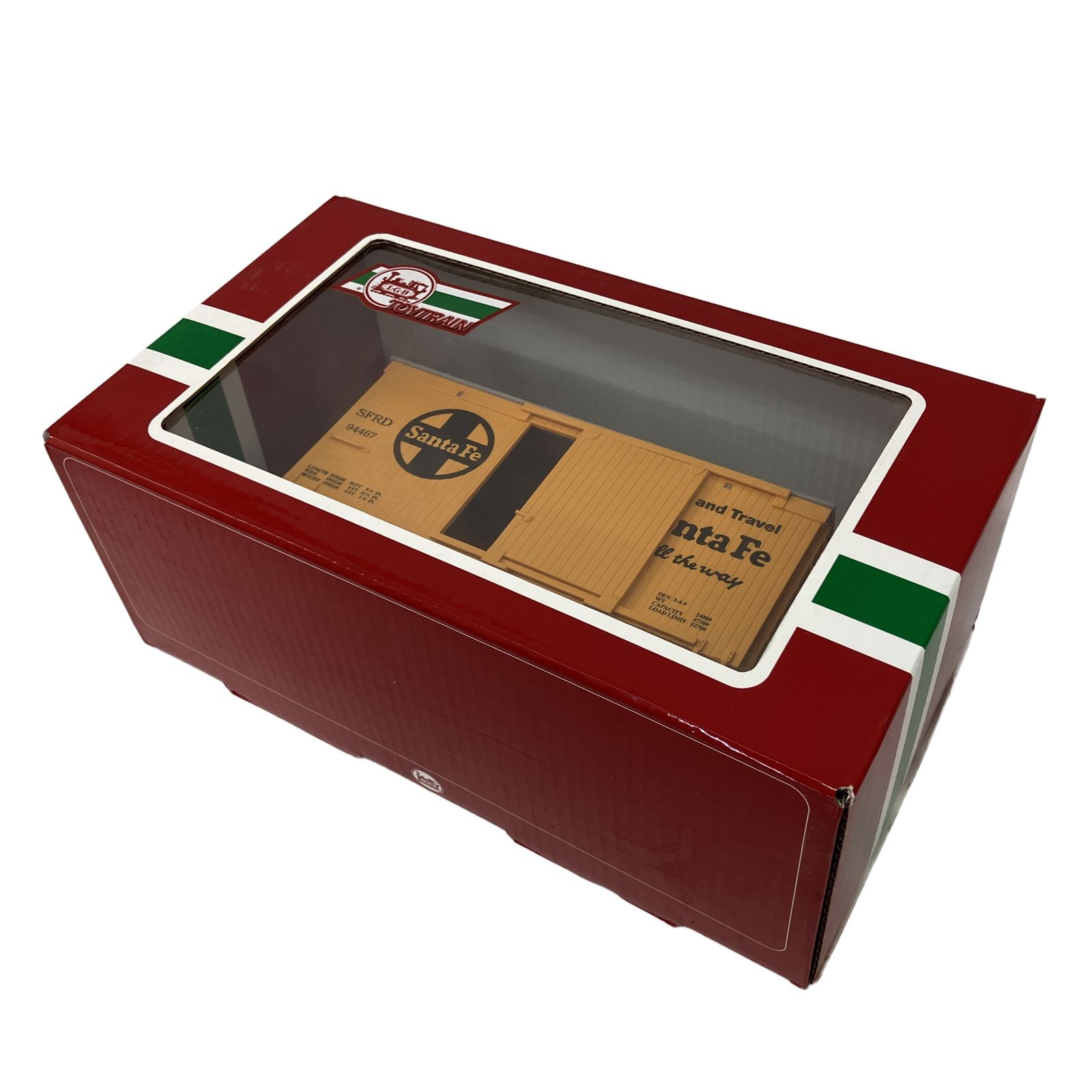 LGB 94467 Toy Train Santa Fe Boxcar 鉄道模型 中古 Z11182836