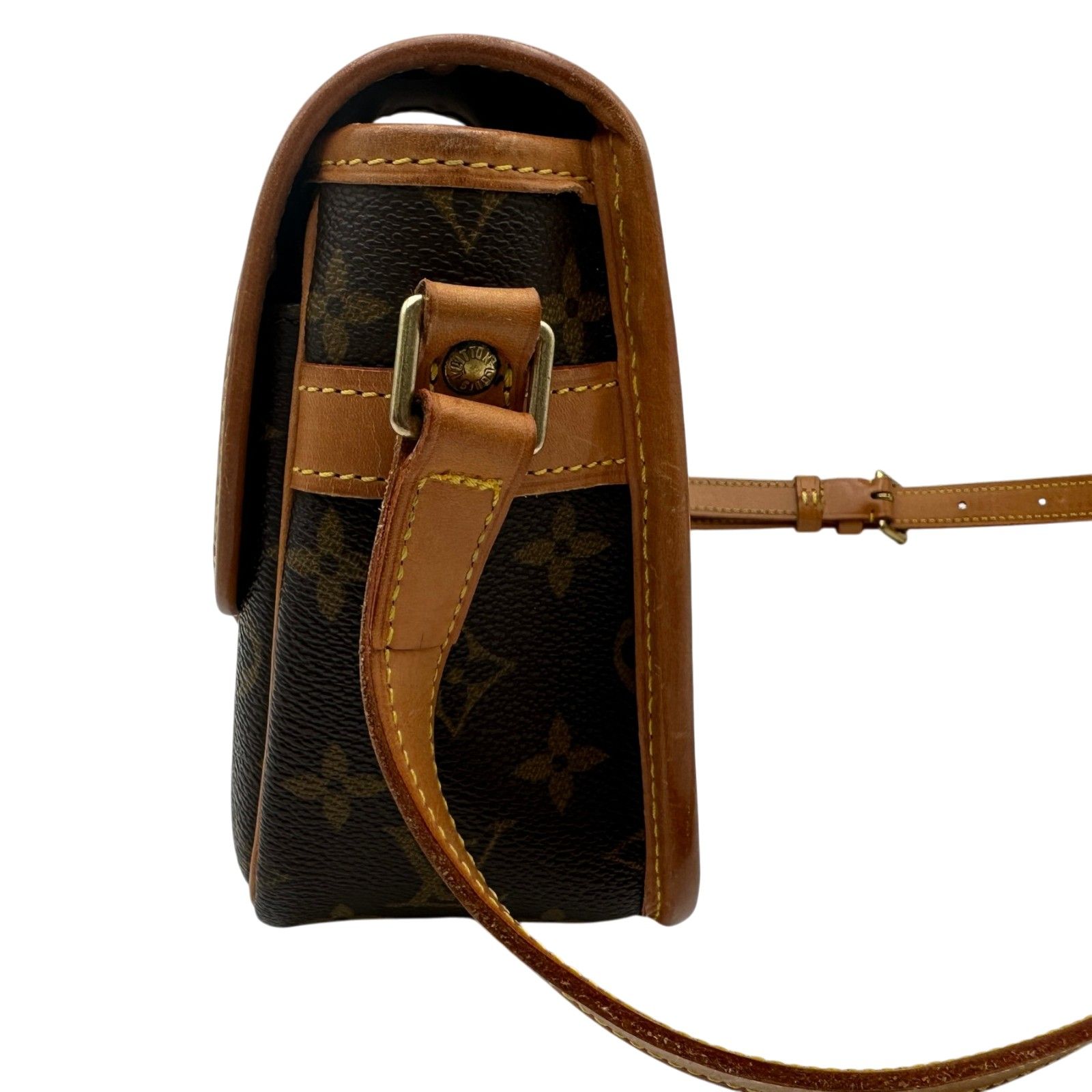 ルイ・ヴィトン LOUIS VUITTON ソローニュ M42250 ブラウン モノグラム 
