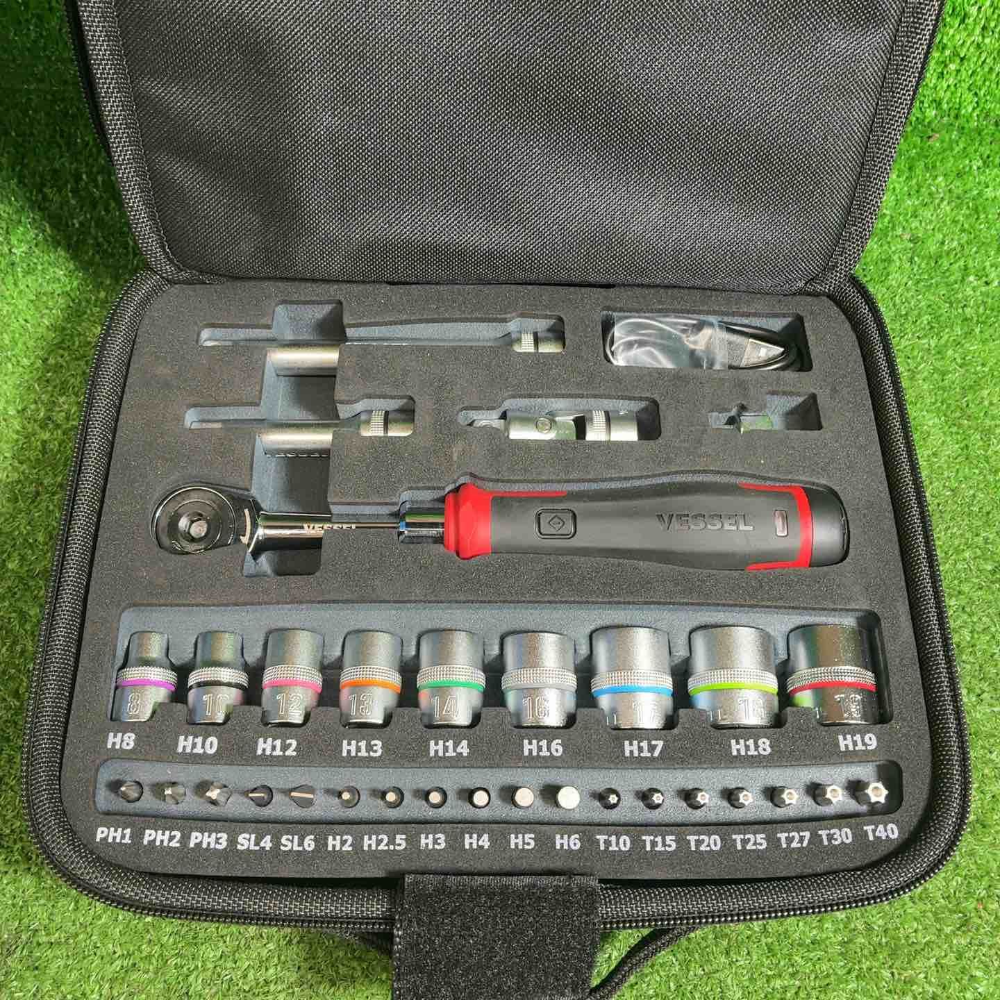 【美品】ベッセル(VESSEL) コードレス 電動スリムラチェット 400ER3-1M【藤沢店】