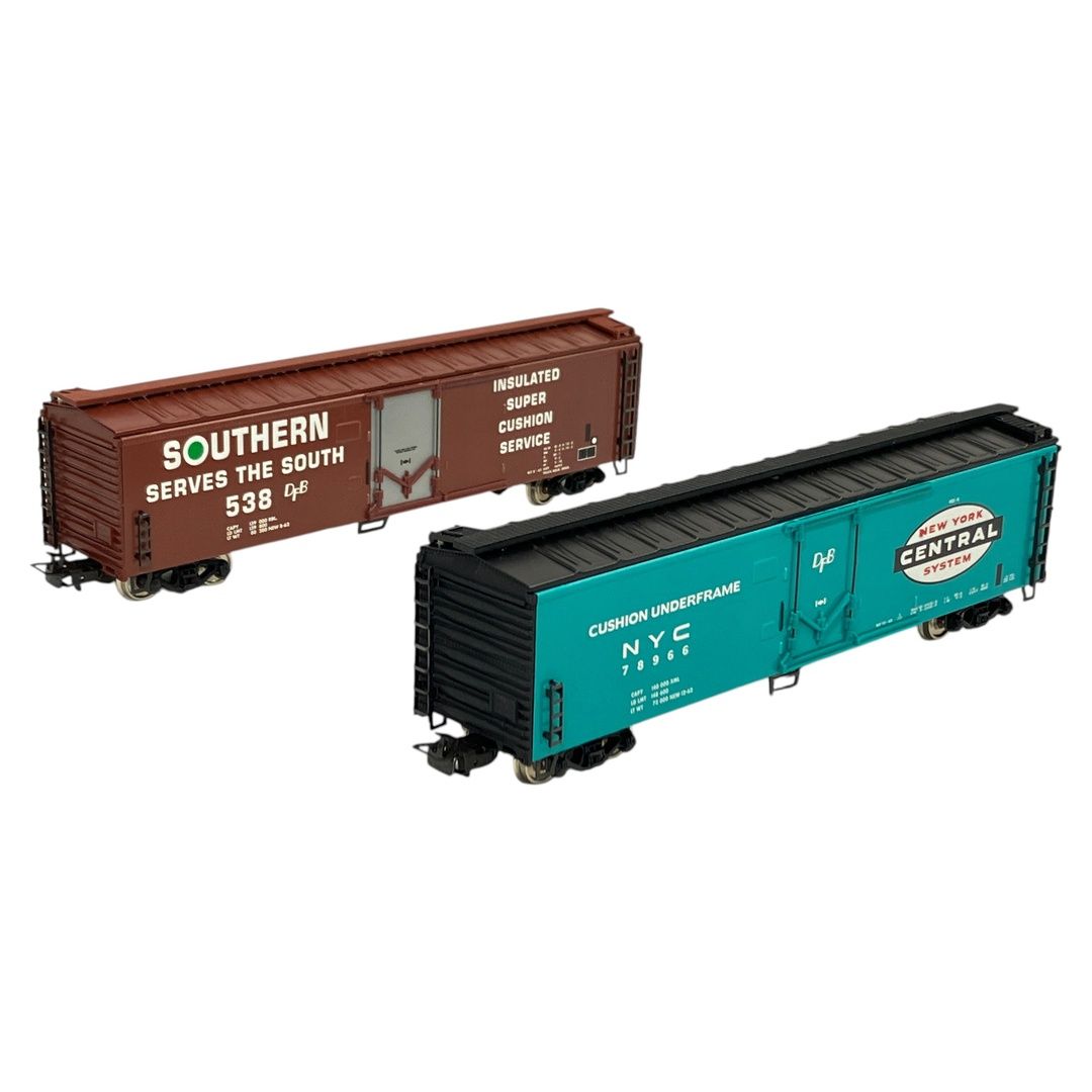 メルクリン 47785 NYC/SR ボックスカー 2両セット HOゲージ 鉄道模型 ジャンク N11181516