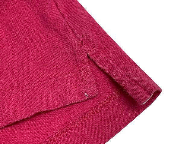 blamink/ブラミンク/コットン/オーバースリーブ/Tシャツ/ピンク/無地