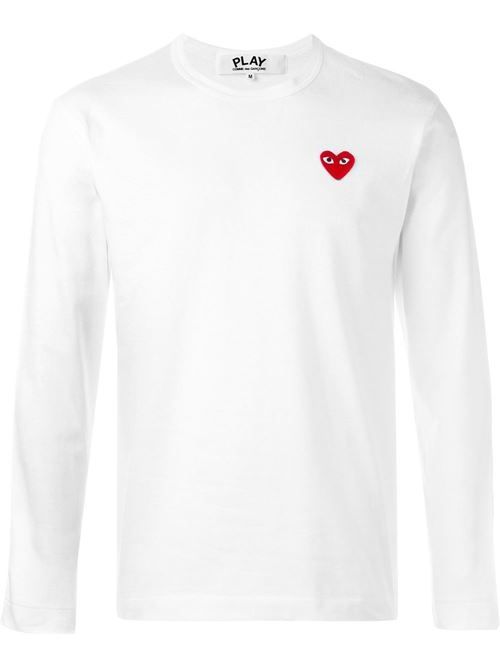 COMME DES GARÇONS PLAY コットン Tシャツ 送料無料