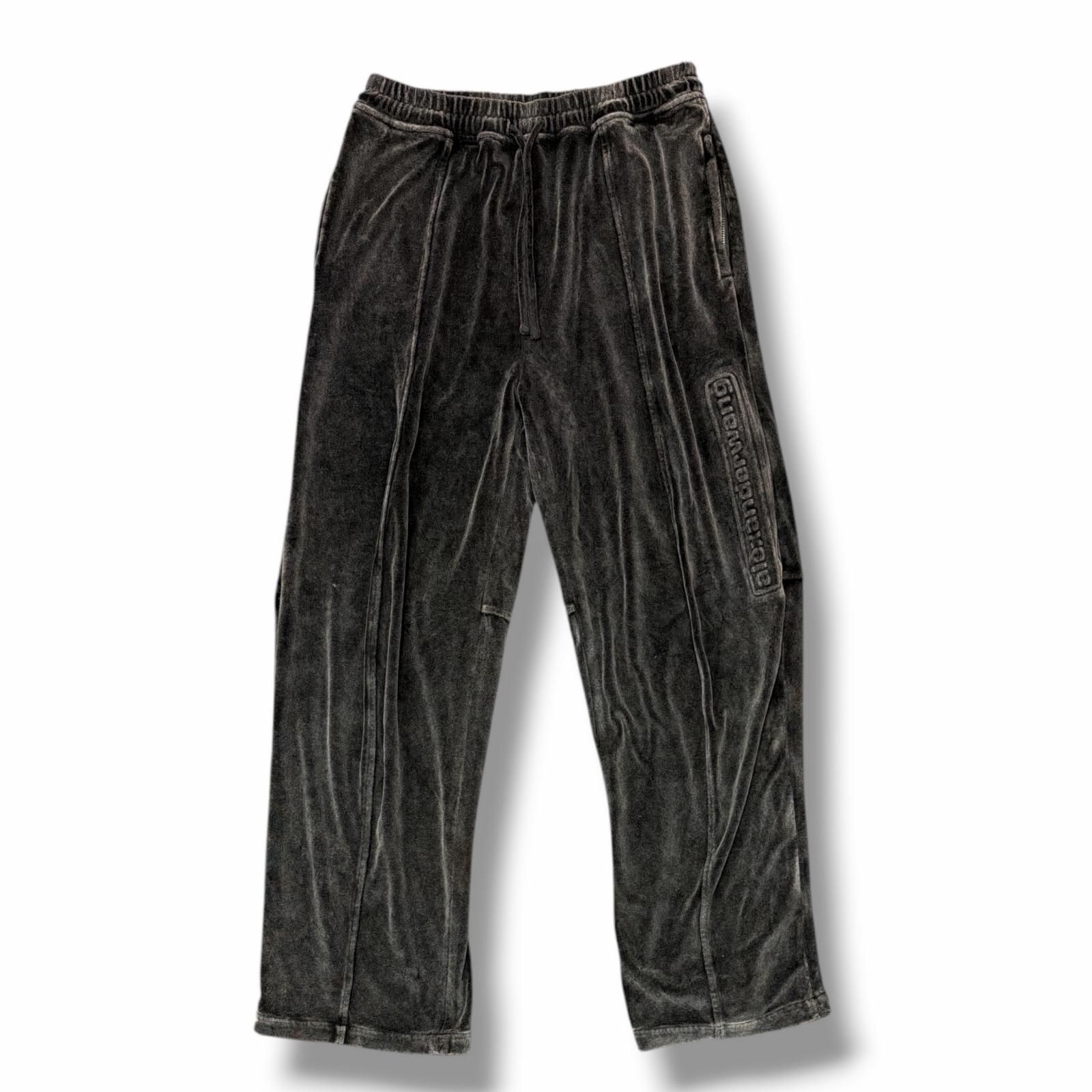 Alexander Wang Embossed Logo TrackPants エンボスロゴベロアトラック 