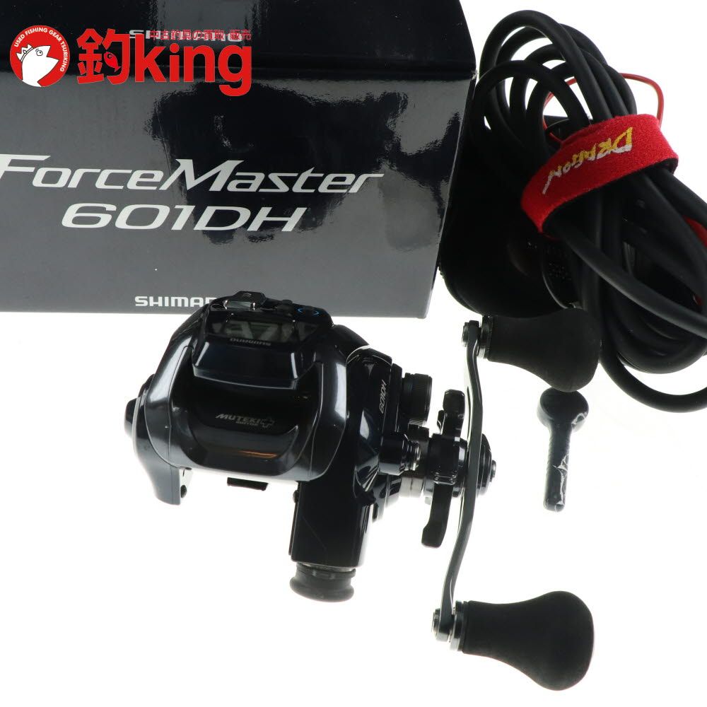 【中古/美品】 シマノ 20 フォースマスター 601DH /F030M ロッド リール ルアー 中古