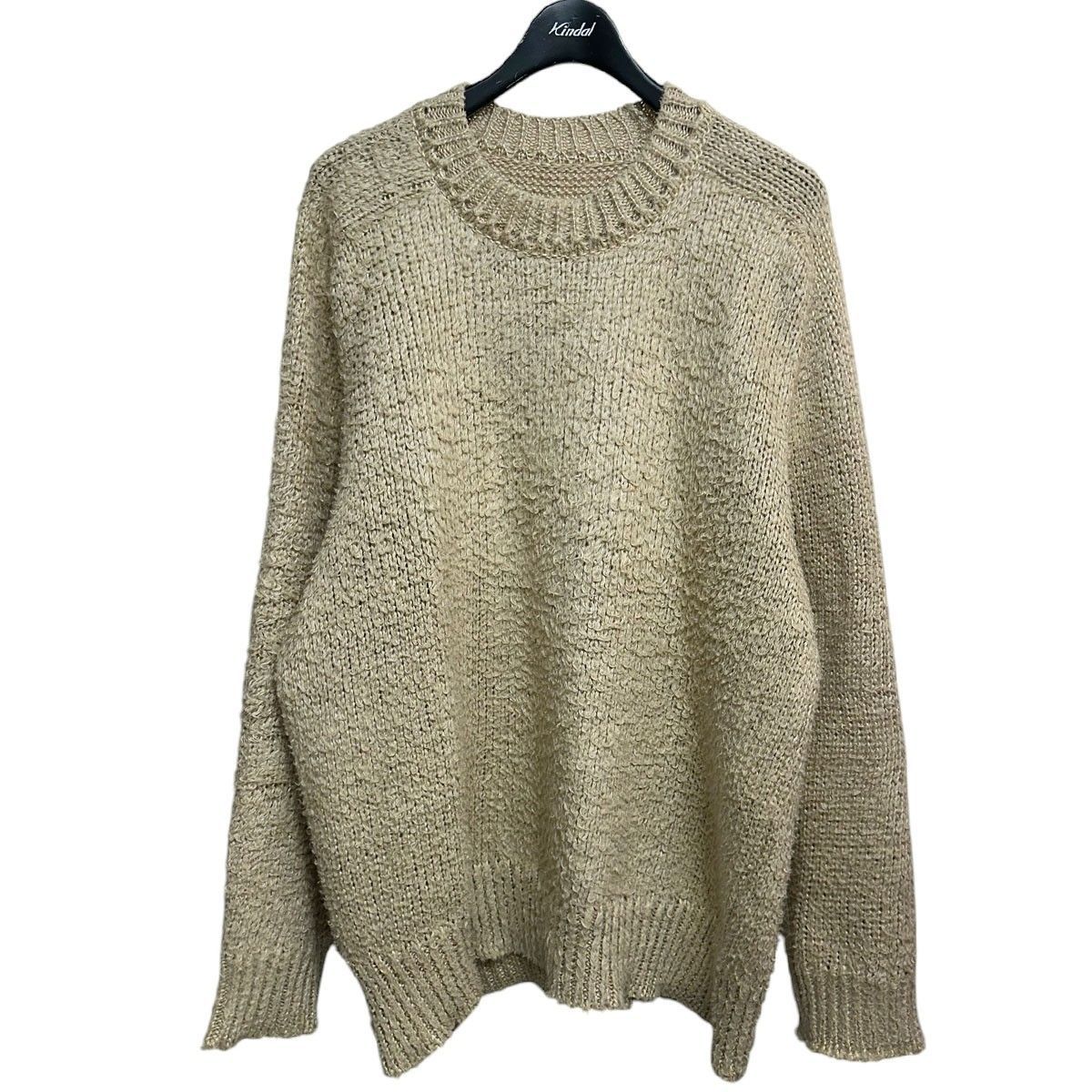 Maison Margiela 23SS リネンオーバーサイズブラッシュドセーター