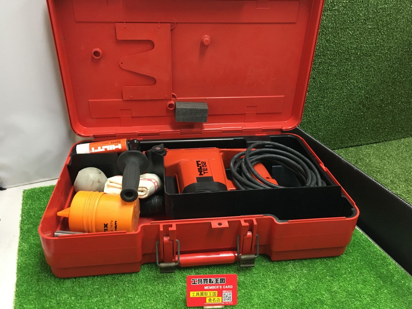 【中古品】【0902】★HILTI ハンマドリル TE52 SDS-MAX　ITKWVHAZMZJU