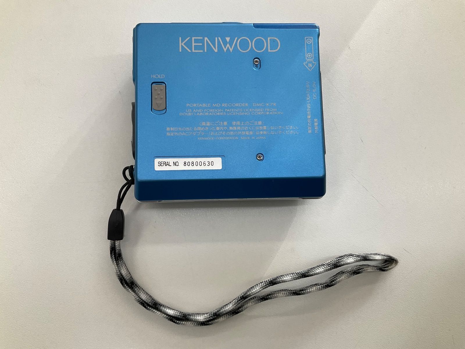 KENWOOD MDウォークマン MDレコーダー DMC-M7R Kenwood DMC-M7R [MiniDisc Wiki]