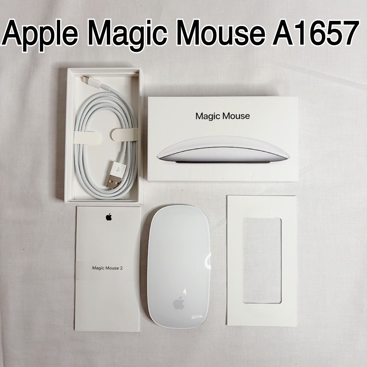 Magic Mouse 2 MLA02J/A Apple マウス 未使用に近い - メルカリ