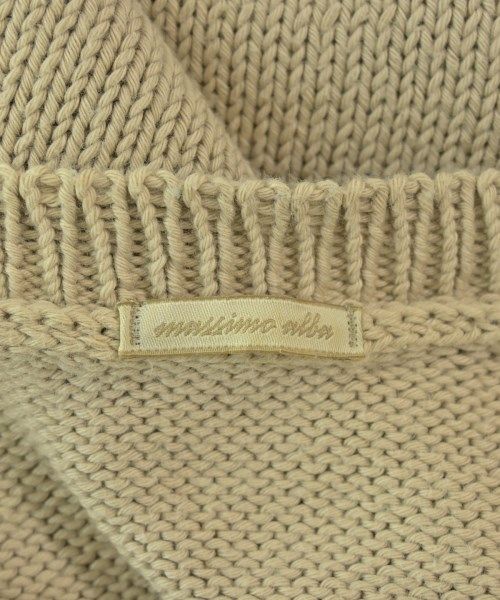 massimo alba マッシモ　アルバ カーディガン M ベージュ 【古着】【中古】【送料無料】 massimo alba マッシモ アルバ カーディガン M ベージュ 【古着