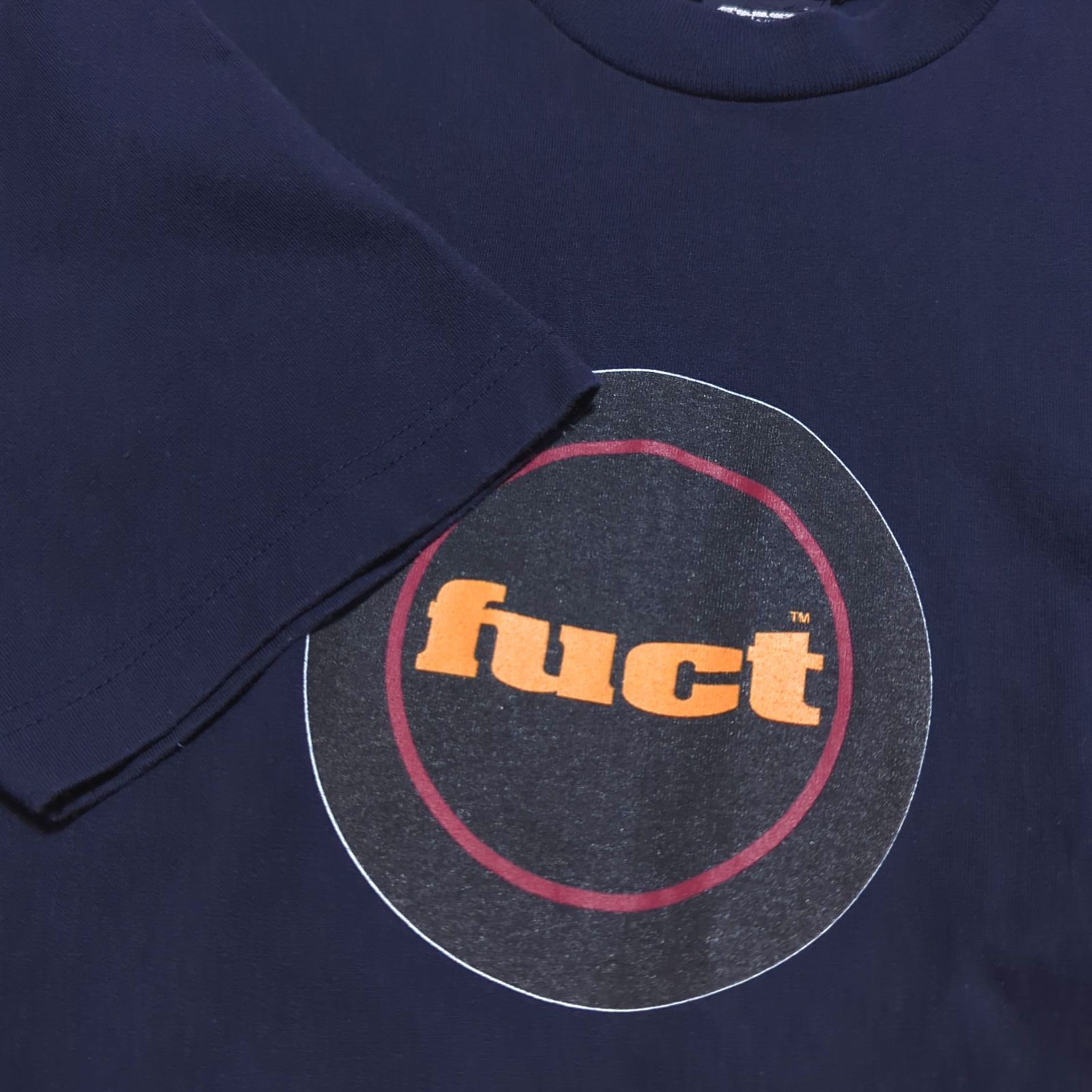 fuct ファクト サークルロゴ 90s USA製 Tシャツ 半袖 L エリック
