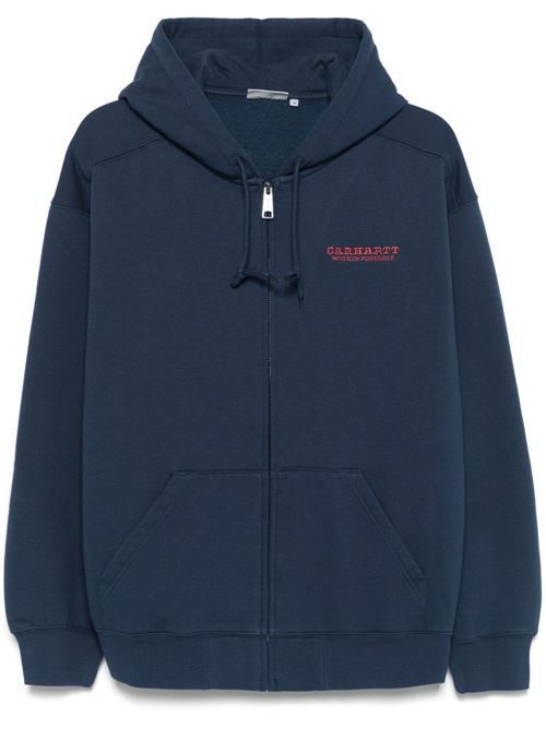 CARHARTT WIP ロゴ コットン ジップ フーディ 送料無料 26,618円