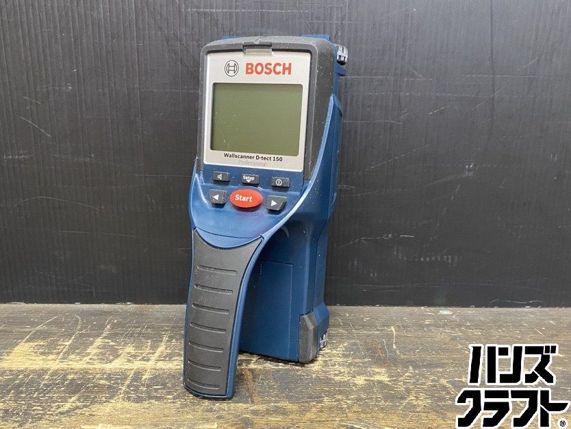 ●【送料無料】【中古品】BOSCH ボッシュ D-tect150CNT コンクリート探知機 鉄筋探査機 ウォールスキャナー ※最大探知深さ:150mm