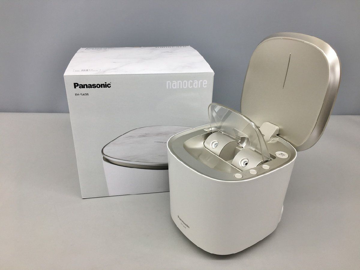 Panasonic EH-SA0B フェイススチーマー 試してみた】スチーマー 