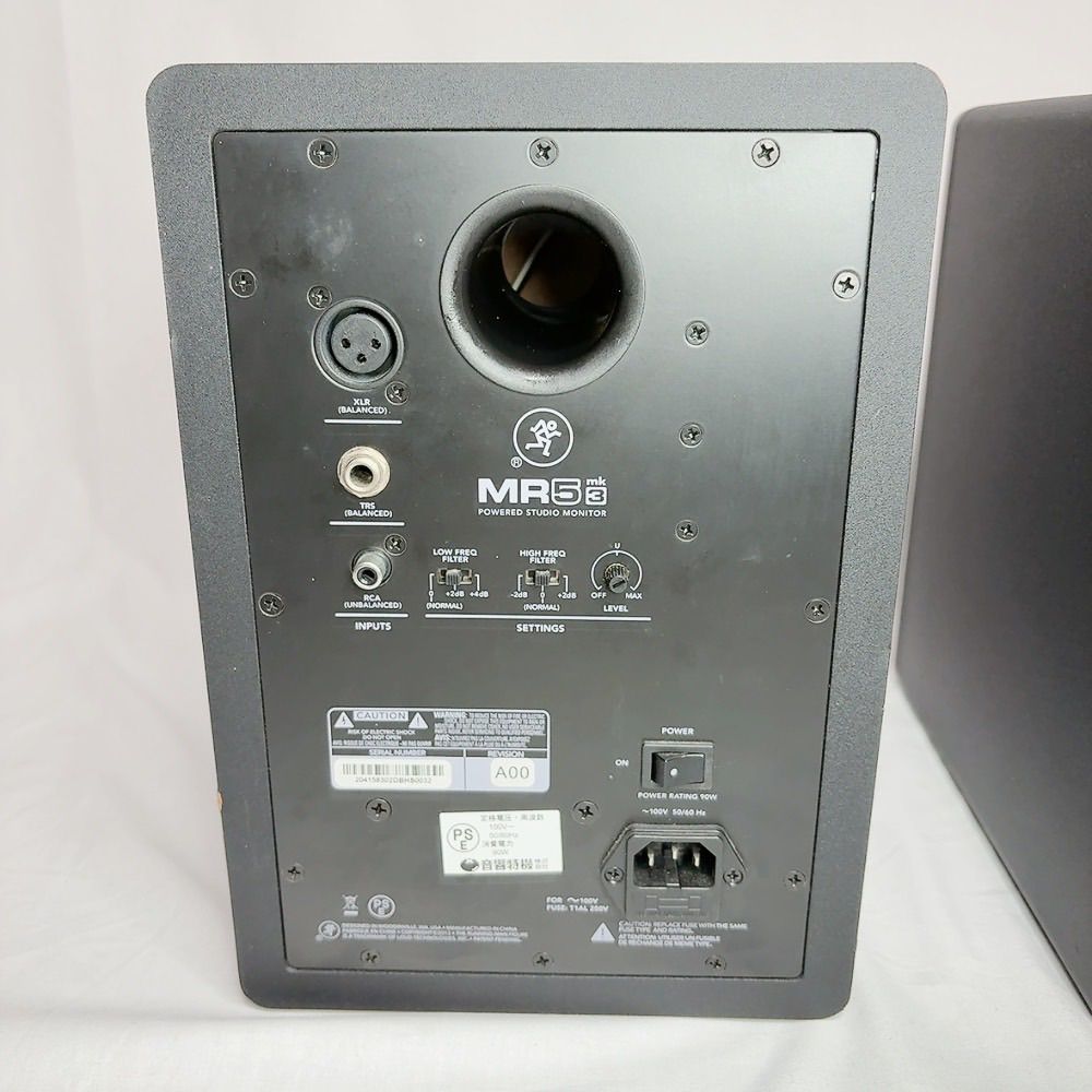 Mackie MR5 MK3 モニタースピーカー ペアスピーカー DTM 宅録 スタジオ