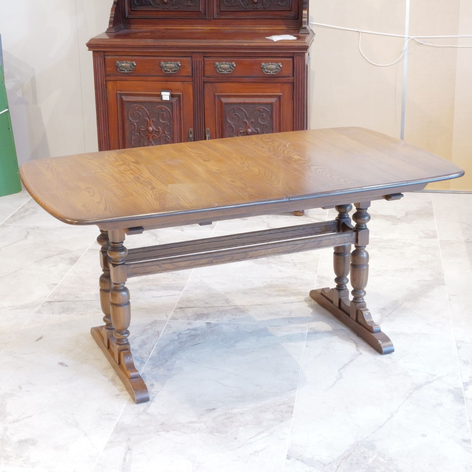アーコール Ercol ドーチェスター ダイニングテーブル W159cm 伸長式
