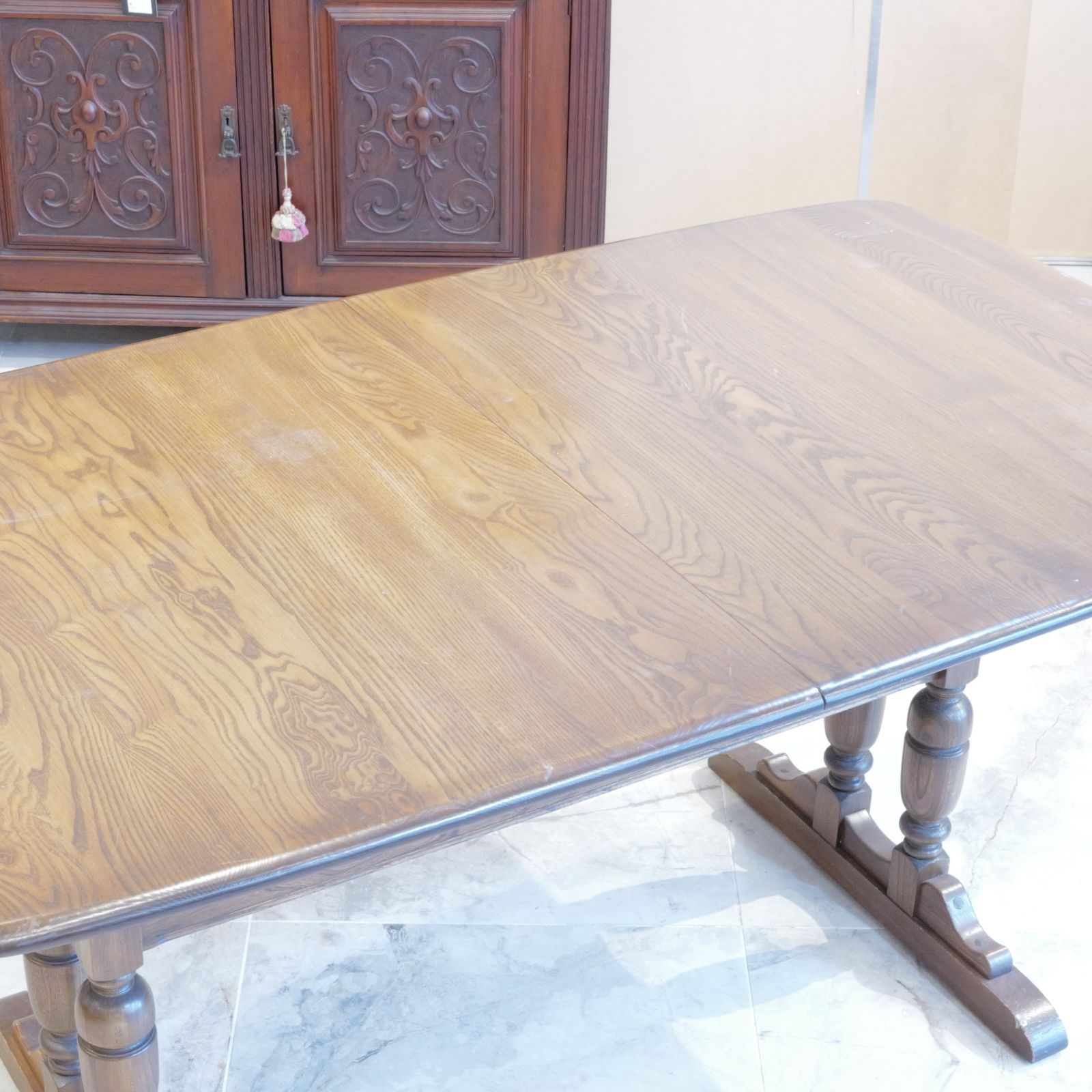 アーコール Ercol ドーチェスター ダイニングテーブル W159cm 伸長式