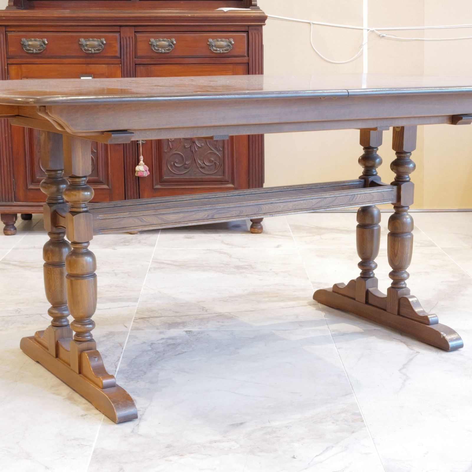 FFK4 アーコール ERCOL ドーチェスター ダイニングテーブル 拡張式 アーコール Ercol ドーチェスター ダイニングテーブル W159cm 伸長式