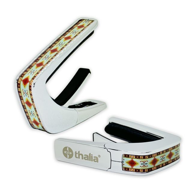 タリア カポ Thalia Capos LIMITED EDITION CH-PAINTED DESERT / PAINTED DESERT Chrome ギター 12インチフレットパッド付属