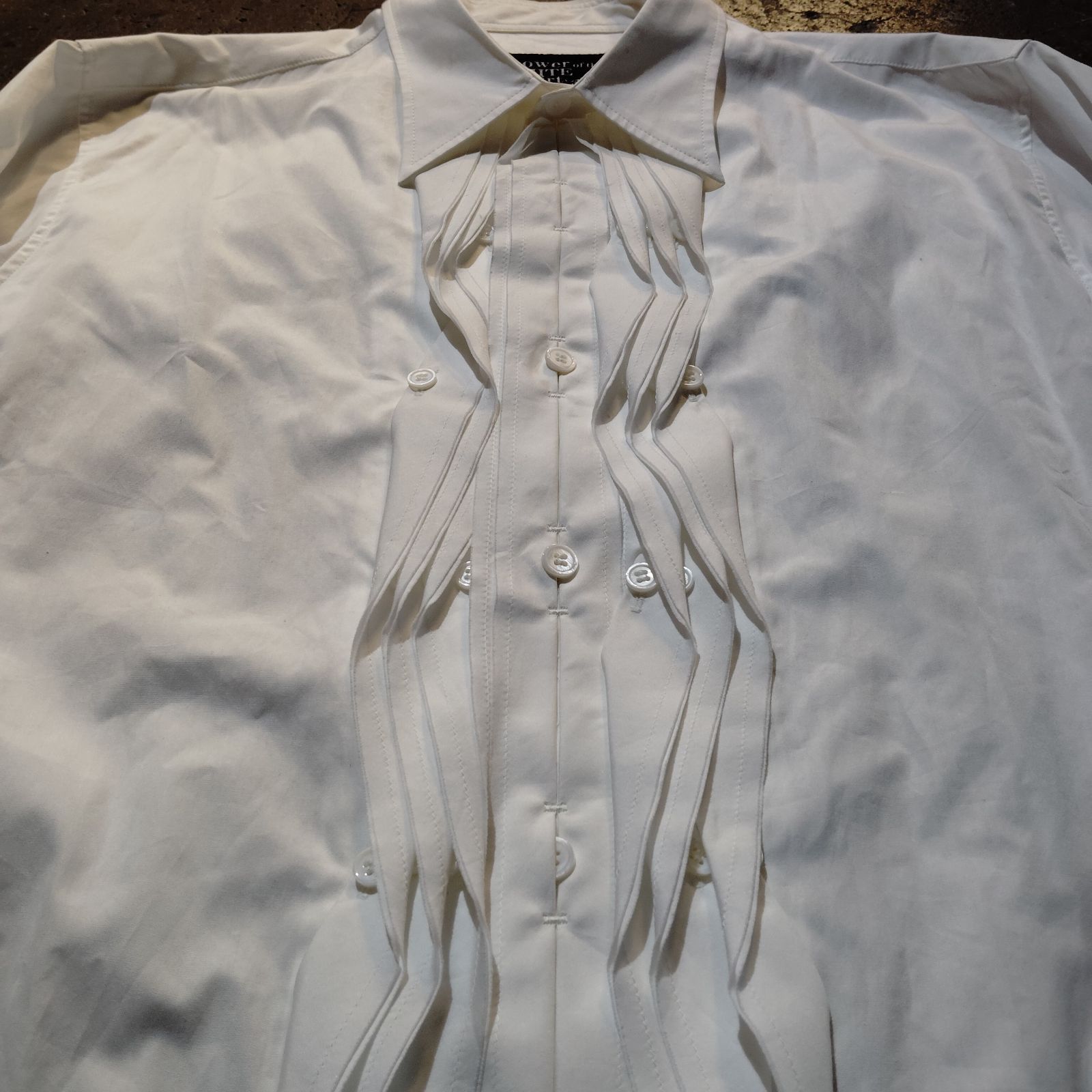 Yohji Yamamoto POUR HOMME power of the WHITE shirt 22aw U-WT