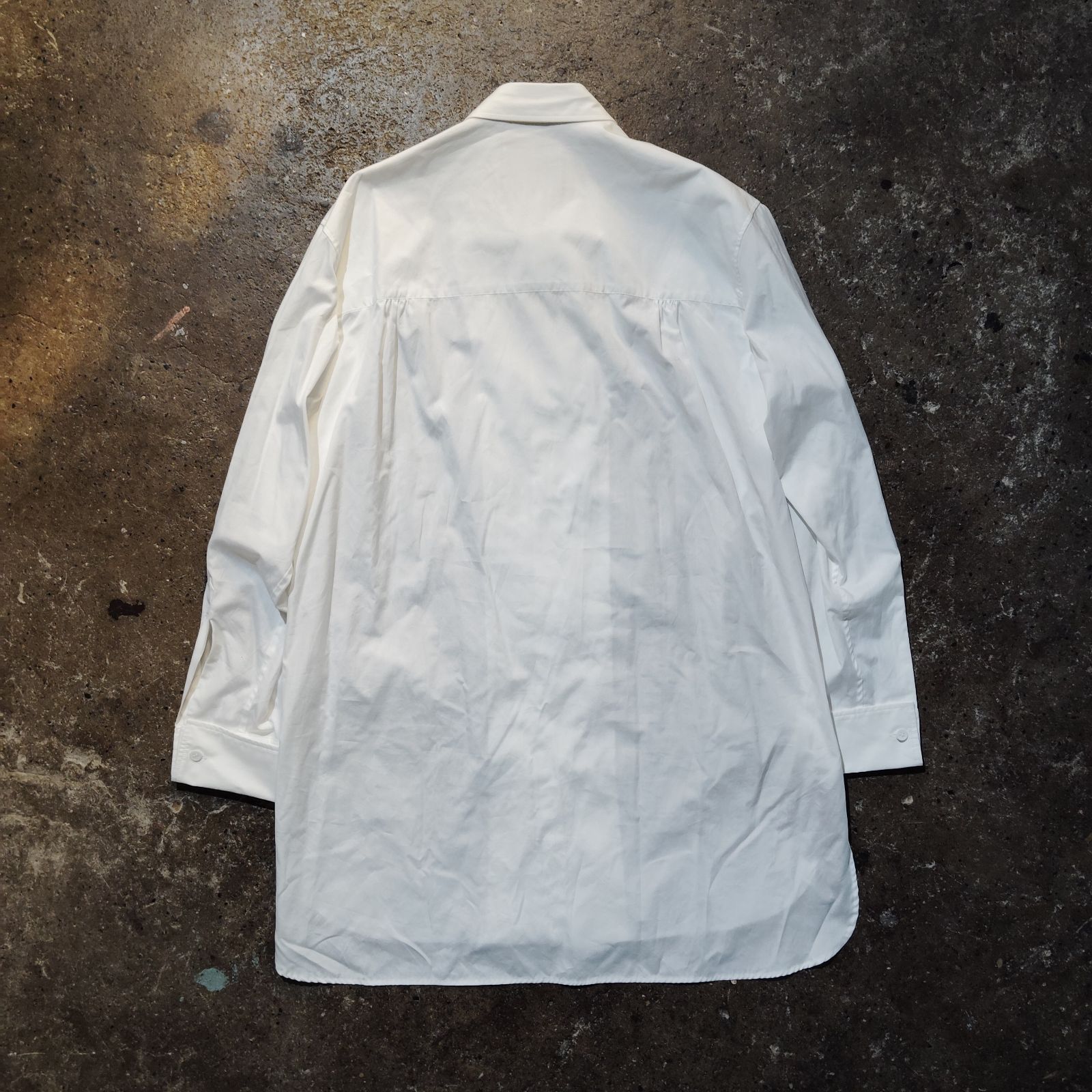 Yohji Yamamoto POUR HOMME power of the WHITE shirt 22aw U-WT