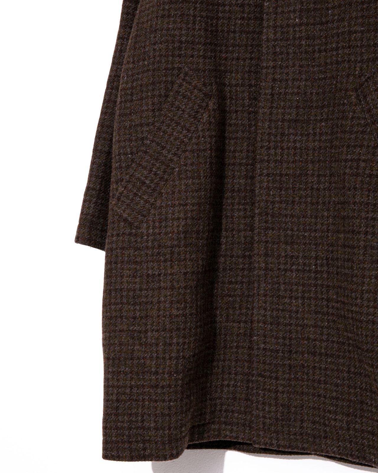 A.P.C. アーペーセー 千鳥格子ツイードステンカラーコート