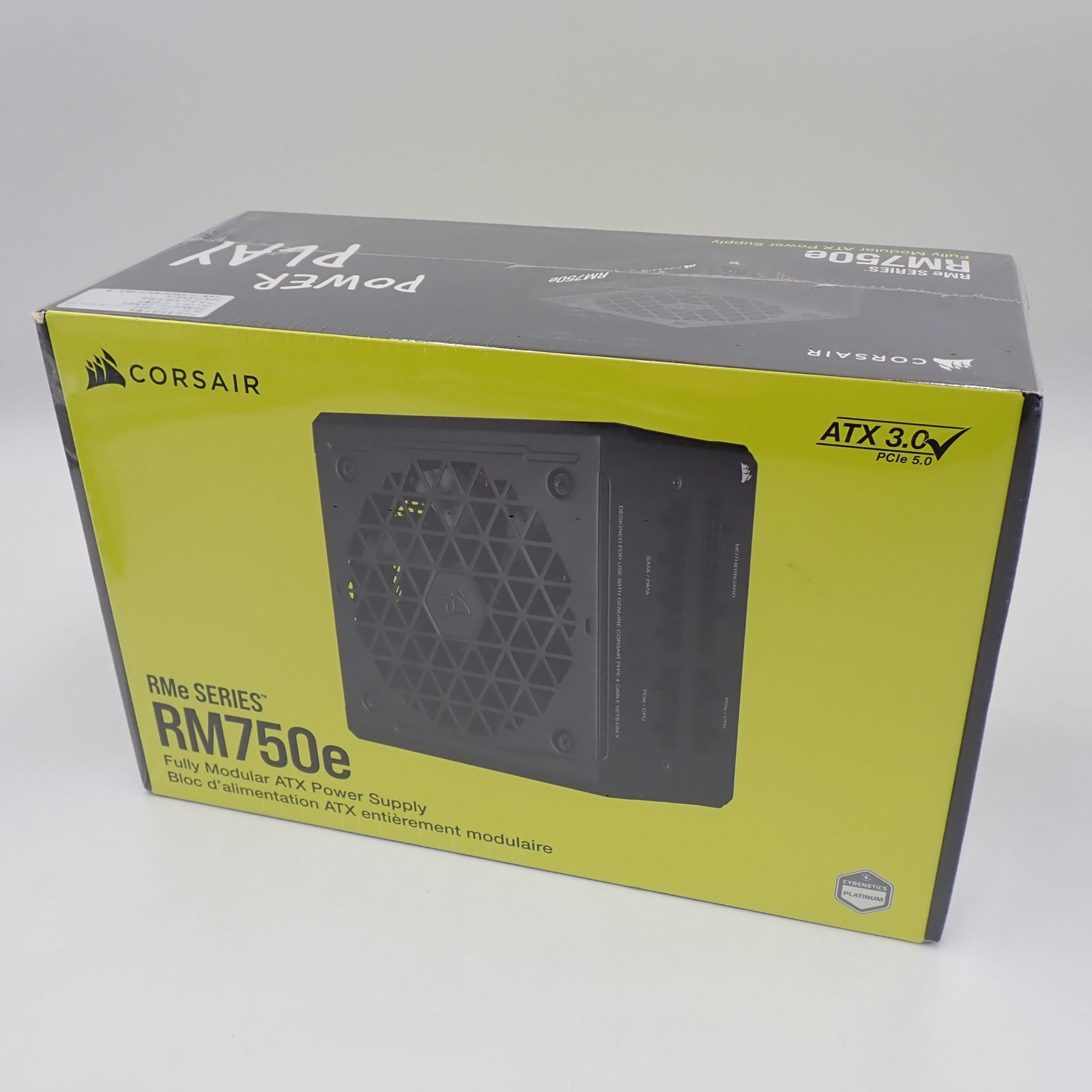 新品 CORSAIR RM750e ATX3.0 完全モジュール式 低ノイズ ATX電源ユニット PCパーツ#16196